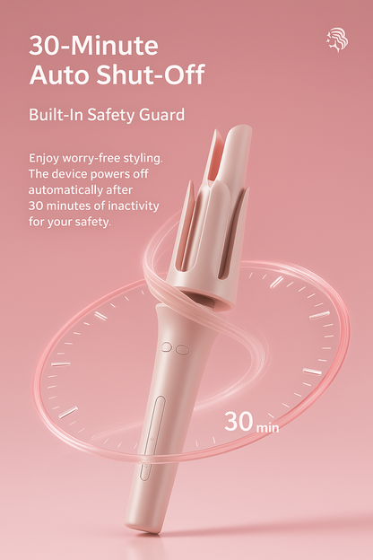 Vitacare™ 2 In 1 Automatic Rotating Ceramic Hair Curler & Heater
